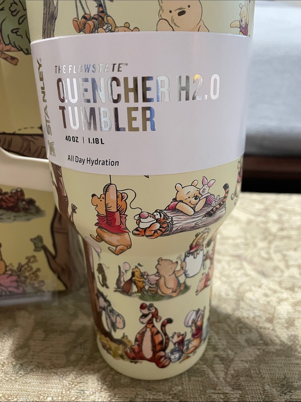 Stanley Winnie the Pooh Tumbler - Cream with Pastel Accents - Picture 3 of 5
